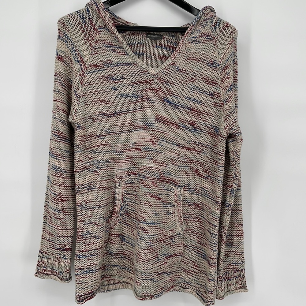 Eddie Bauer XL Knit Hoodie NWT - Picture 2 of 6